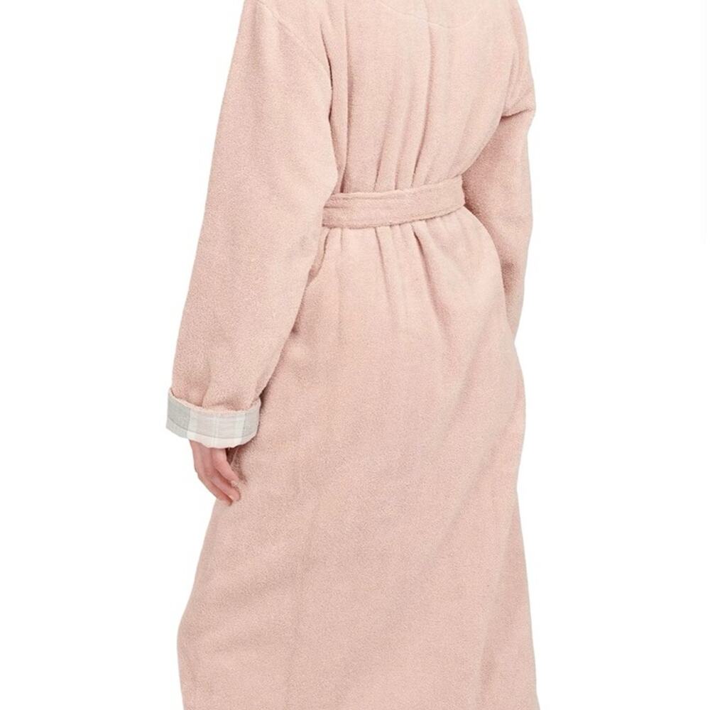 Barbour Ada Terry Cloth Robe Womens Small - Picture 3 of 9